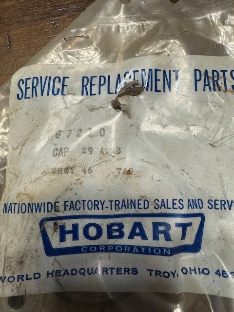 Hobart 67210 Cap