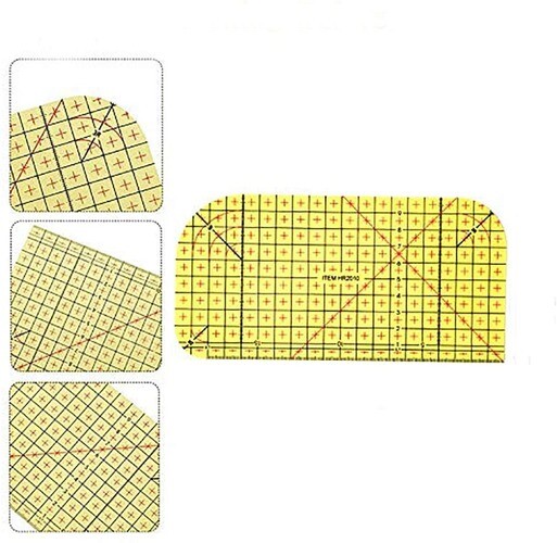 2pcs Ironing Ruler Tailor DIY Craft Sewing Equipment Hot Measuring Tools