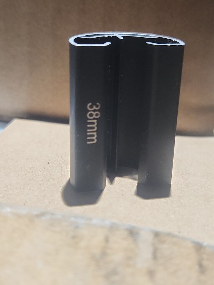 Ironridge, Stopper Sleeve, 38mm, Black, Each