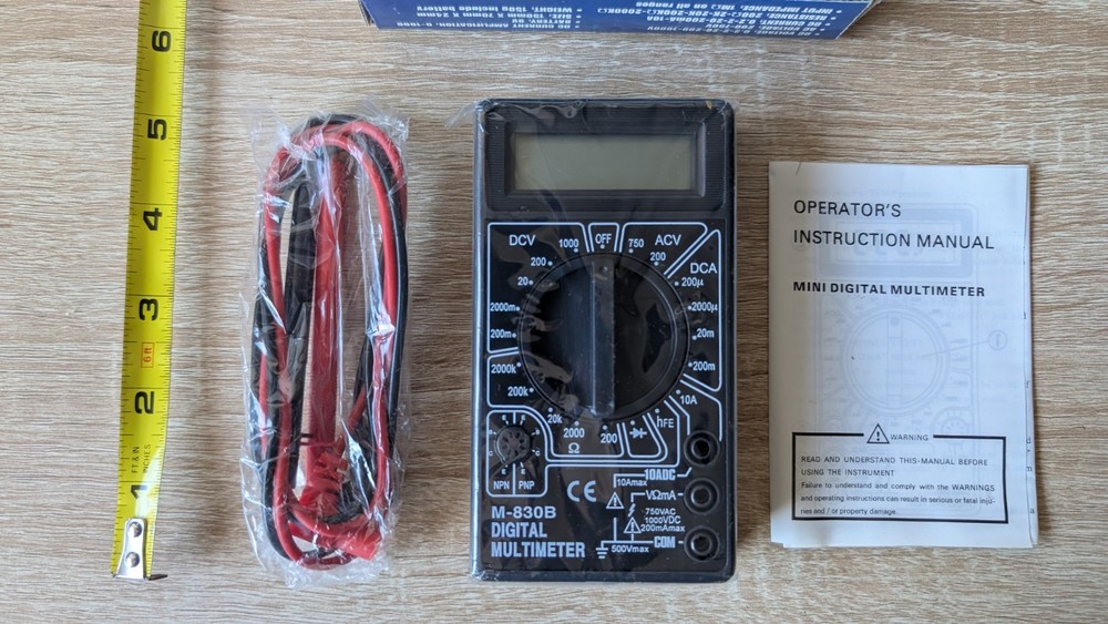 Homier HDC Digital Multi Meter – AC/DC Current Tester