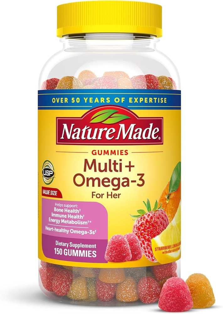 Made Womens Gummy Multivitins with -3, Multivitin for