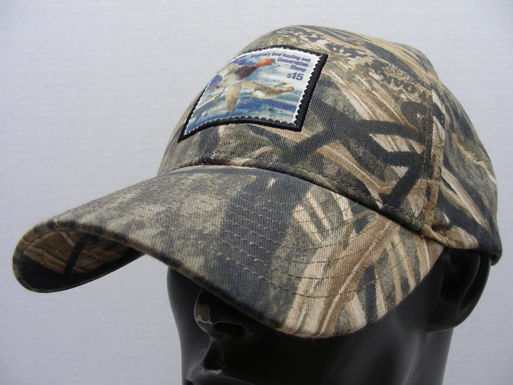 MIGRATORY BIRD HUNTING & CONSERVATION STAMP One Size Adjustable Baseball Cap Hat
