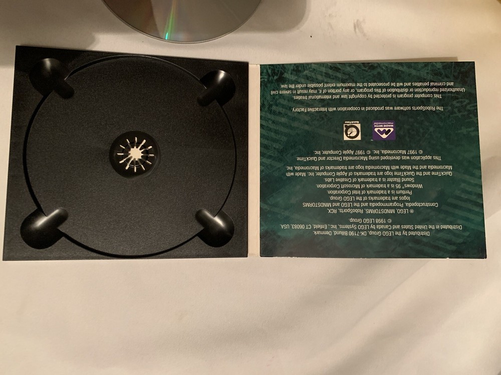 Lego Mindstorms Robo Sports PC CD-ROM Software Version 1.0,  Microsoft 1998
