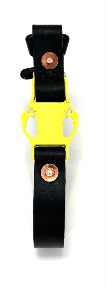 Firefighter Leather Glove Strap with Side Release Buckle And Postman Slide