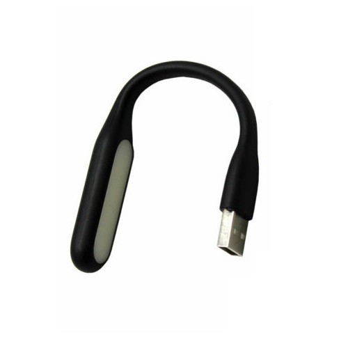 2x USB LED Lamp Light Laptop Computer Desktop Bright White Study Flexible Black