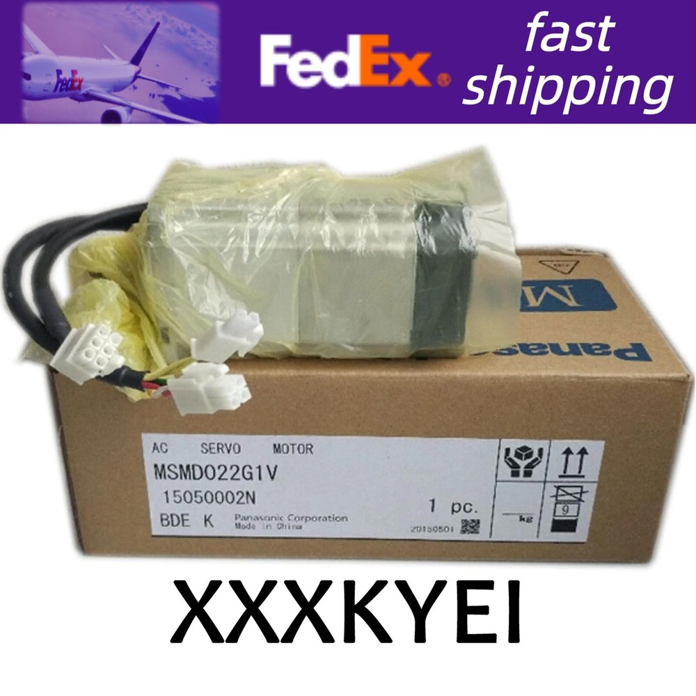 1Pcs Servo Motor Panasonic New MSMD022G1V 0.2KW