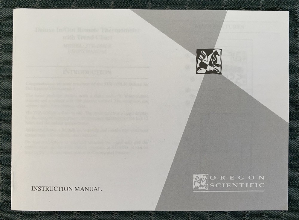 *NEW* Oregon Scientific THN138 Wireless Remote Temperature Sensor