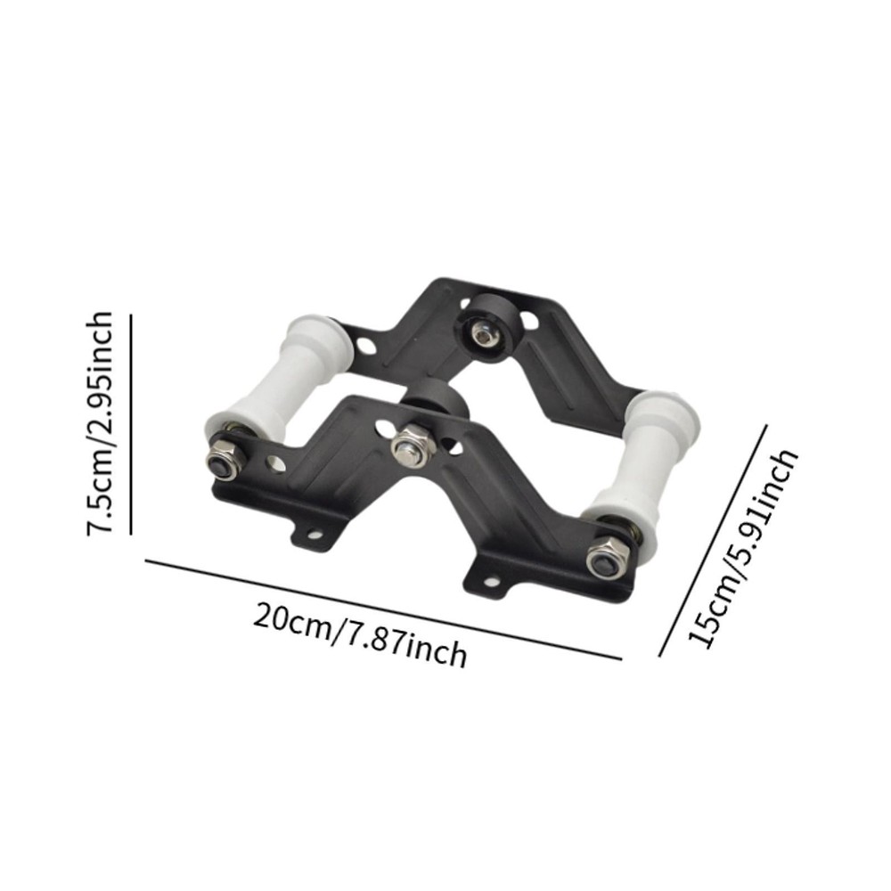 Rowing Machine Sliding Part Rowing Machine Seat Rack Multiuse Metal Base Workout