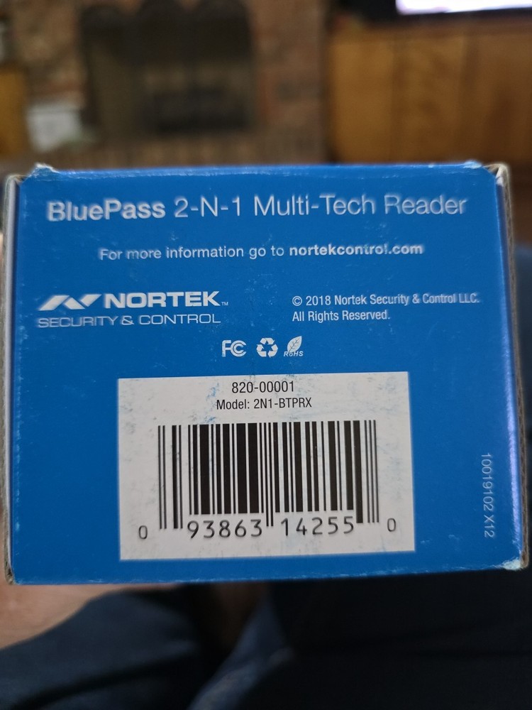 Linear BLUEPASS 2-N-1 Multi-Tech Access Reader 2N1-BTPRX 820-00001 Security NIB