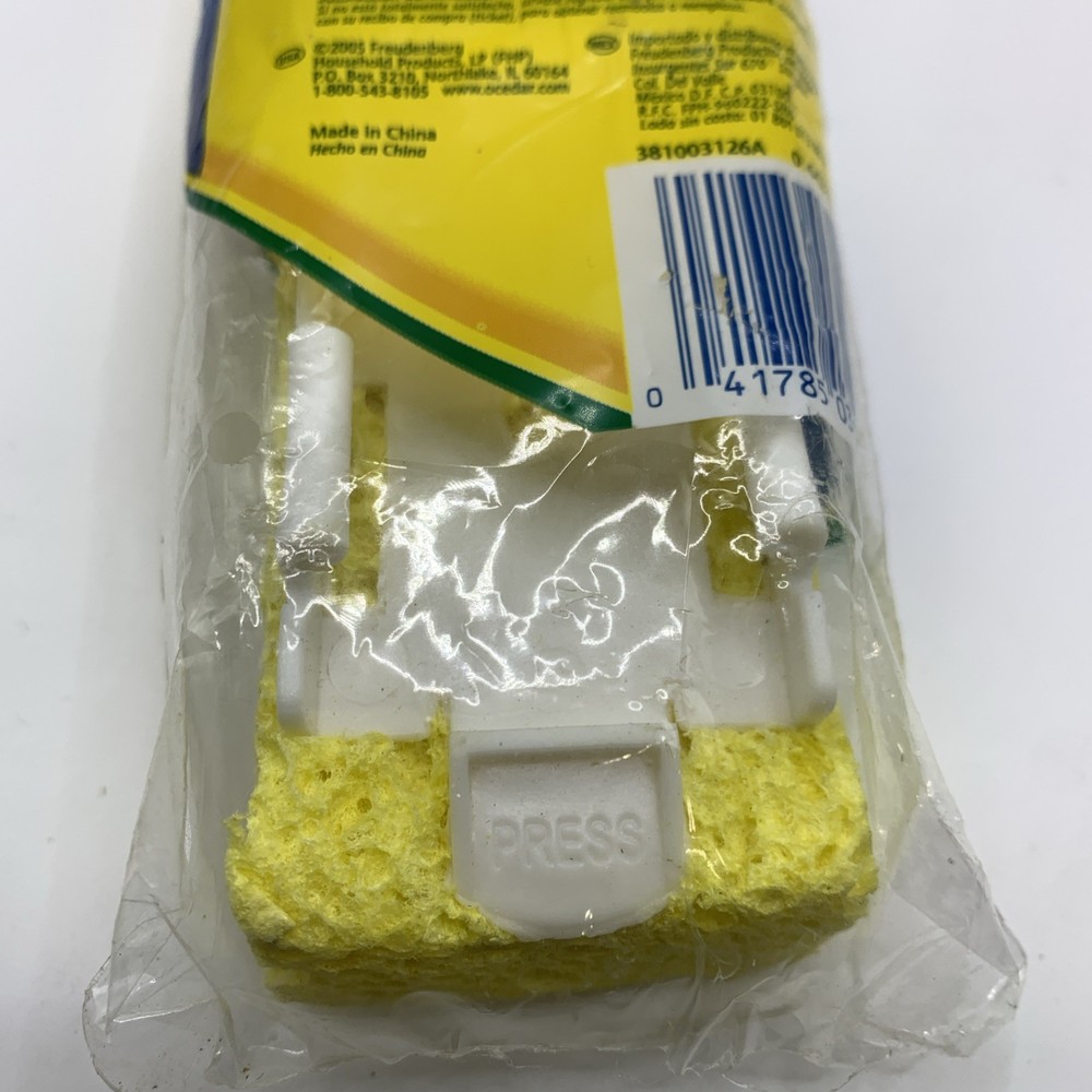 O Cedar Sudsy Scrubber 2 Pk Refills 2005 Discontinued