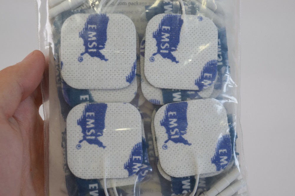 EMSI 24 1.5" Square Sealed Electrical Stimulation Electrodes