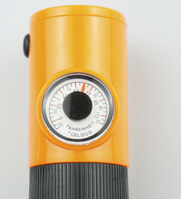 7-In-1 Emergency Survival Whistle Compass Thermometer LED Flashlight Magnifier