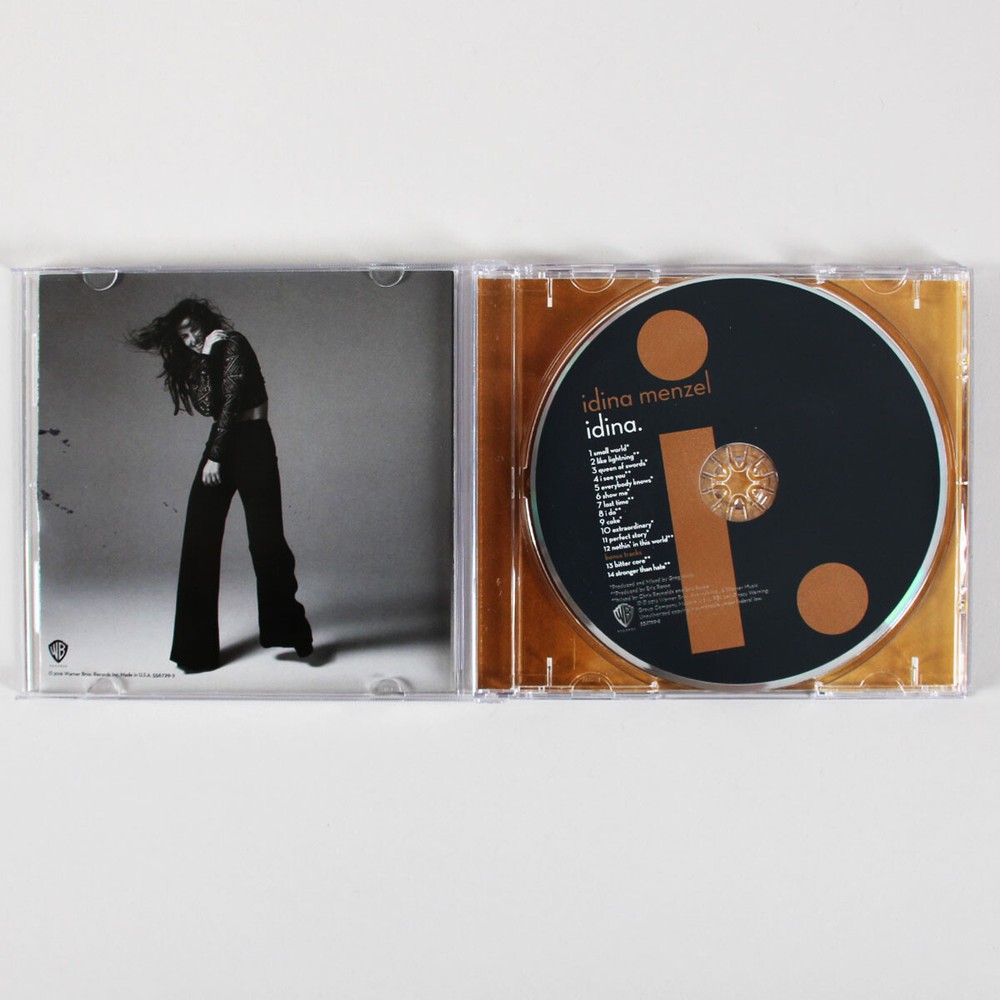 Idina Menzel Signed CD - COA JSA