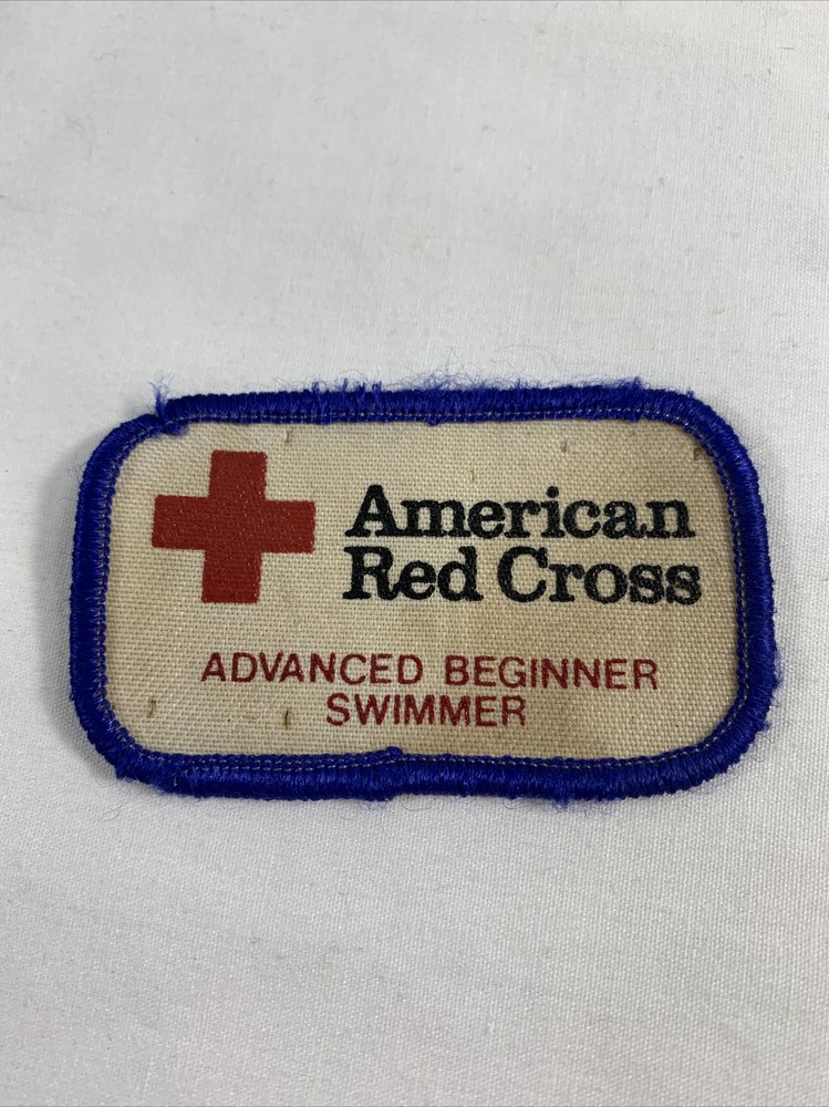 Vintage American Red Cross Advanced Beginner Swimmer Patch