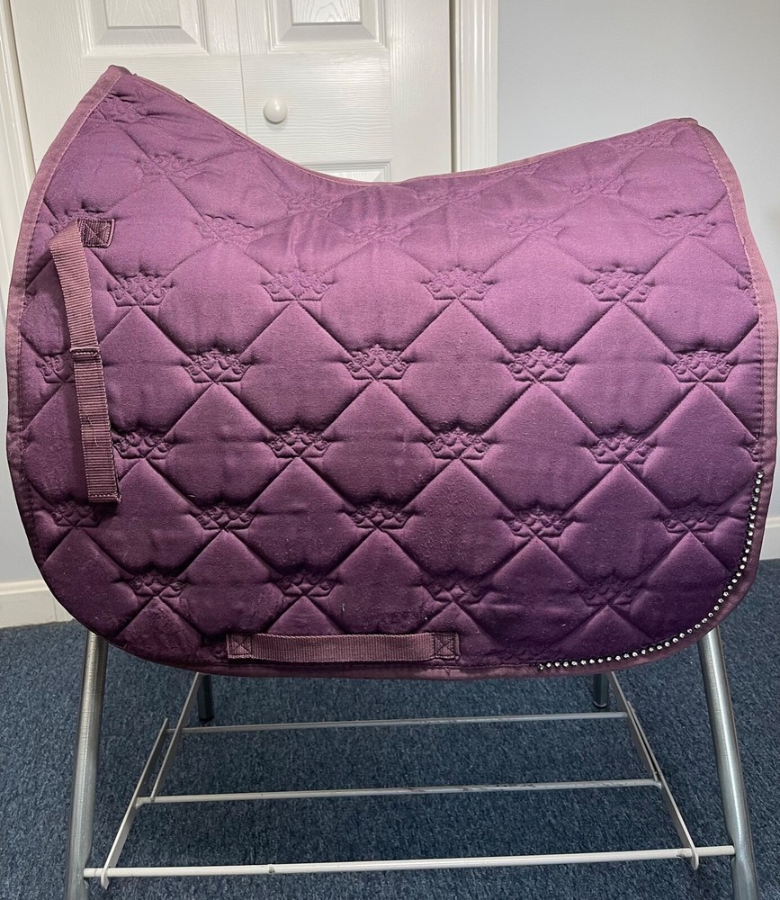 Horze Dressage Saddle Pad Quick-Dry Mesh Lining Pre-Owned