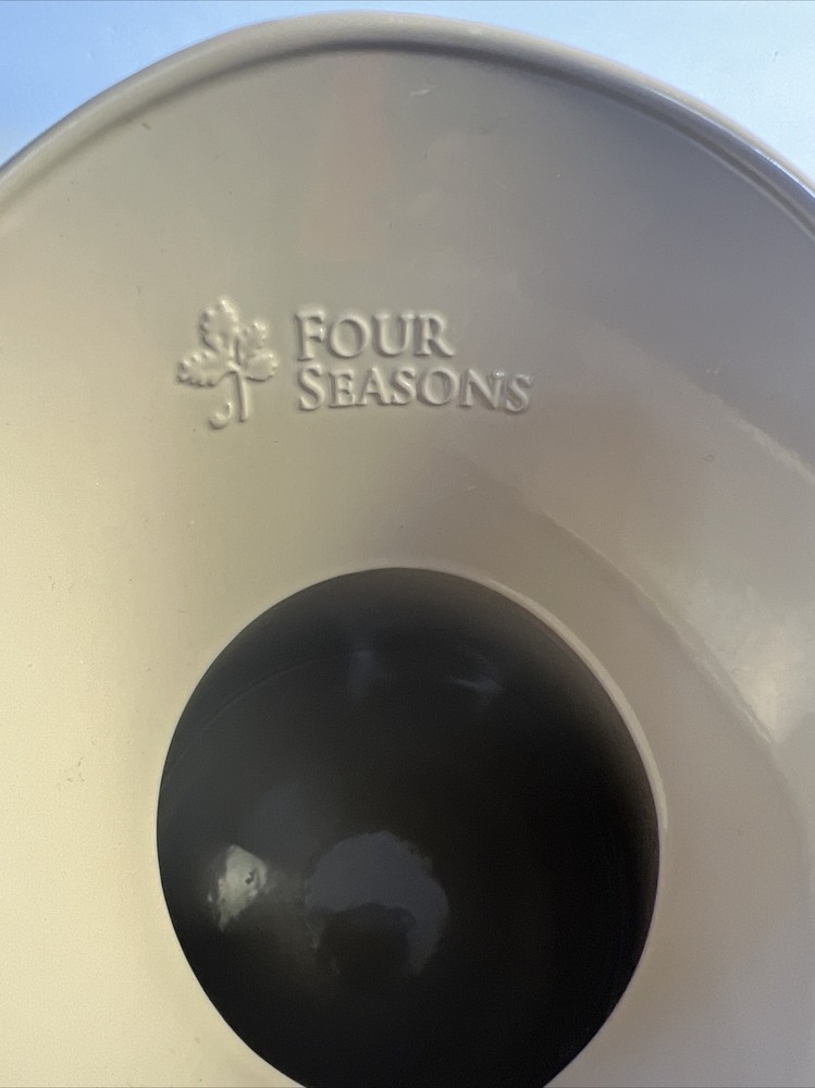 Four Seasons Floral Pattern Jug Pitcher Brown. See Pics