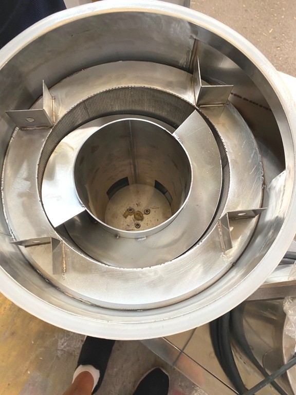 Egg Liquid Eggshell Centrifugal Separator / Breaker Cracker Shell Grinder 15K/H