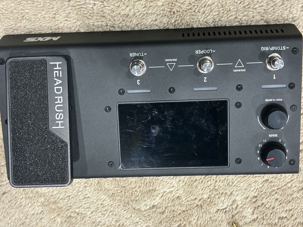 Headrush MX5 Guitar Multi-Effects Processor Touch Screen Display w/ Pwr Cord