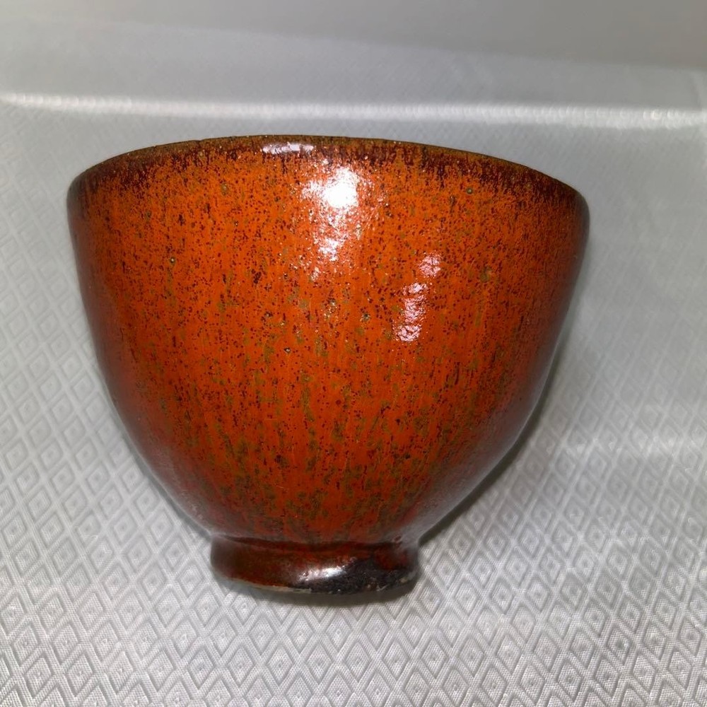 Tea Utensils Matcha persimmon color