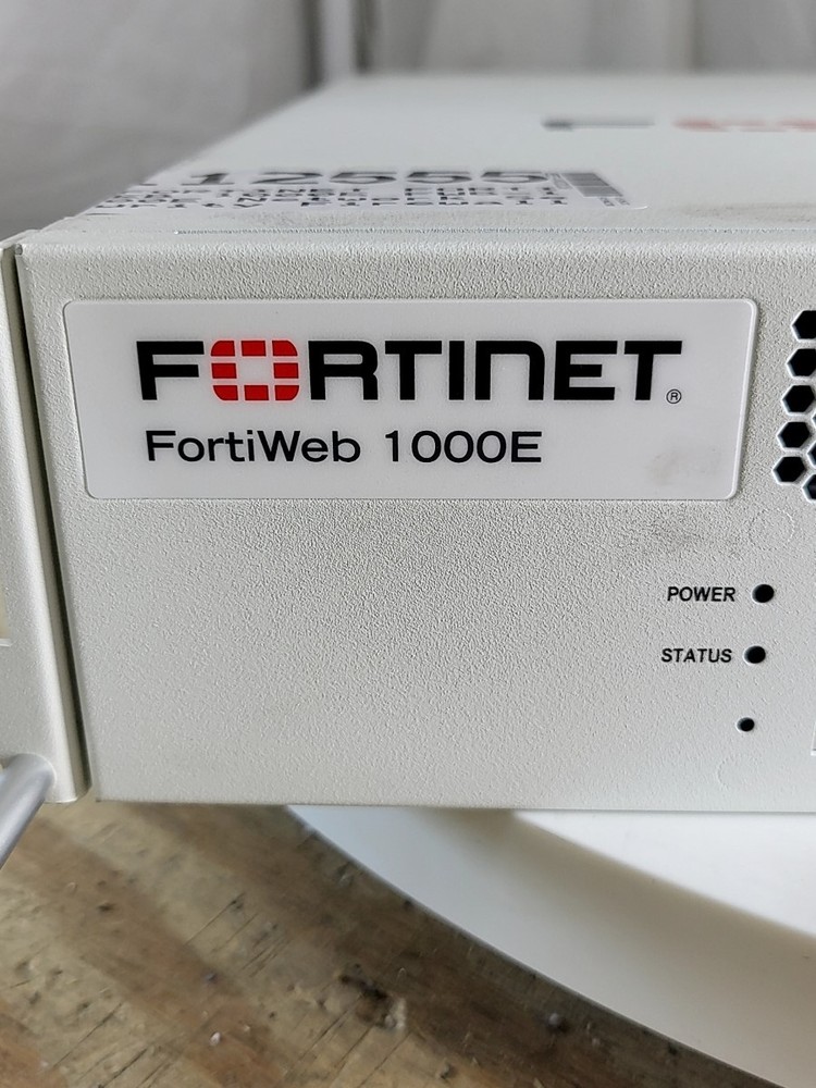 FORTINET FORTIWEB 1000E FWB-1000E Network Security Firewall SEE NOTES