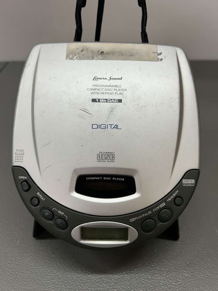 Lenoxx Sound Digital CD Player Model CD-50 Compact Disc Player EUC