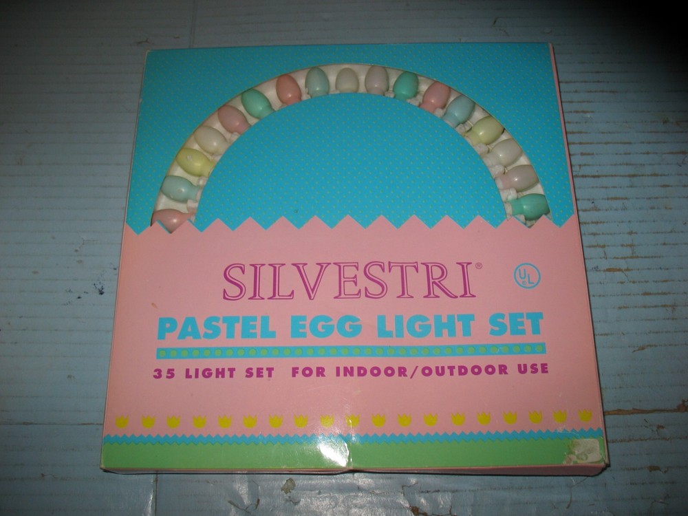 Silvestri Pastel Egg 35 Light Set