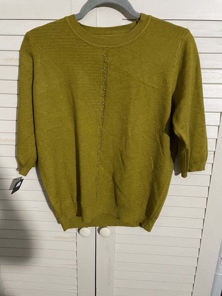 Women Olive Sweater-A03