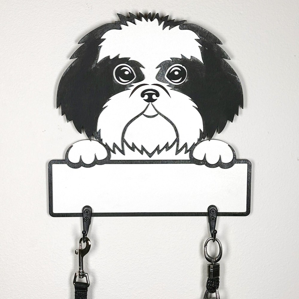 Shih Tzu Dog Leash Holder