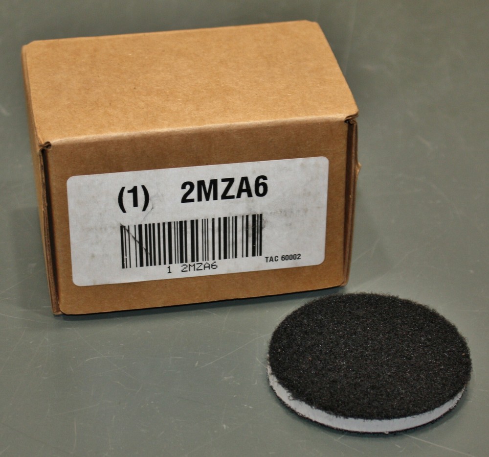 (10) Tough Guy 3" Round Foam Pad 2MZA6, Hook & Loop, for Automatic Floor Machine
