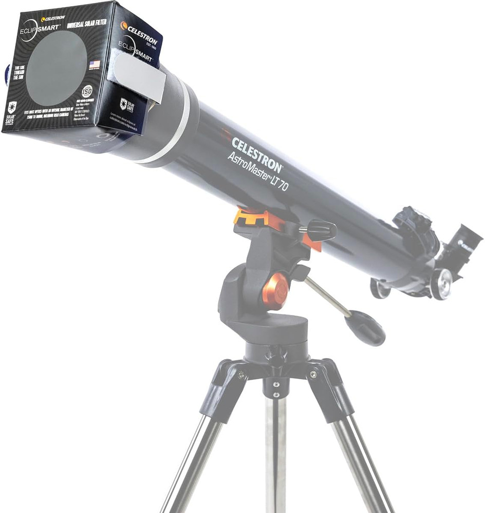 – Eclipsmart Safe Solar Eclipse Telescope and Camera Filter – Meets ISO 12312-2: