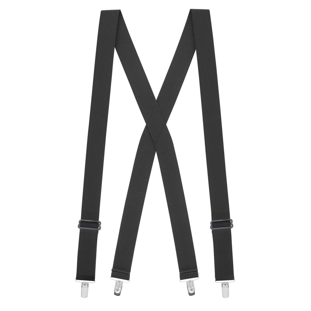 Unbranded Suspenders, Black, 42"