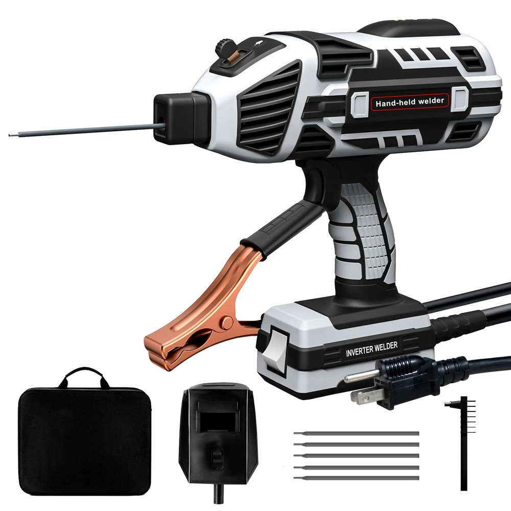 YesRight Handheld 110V ARC Welding Machine 120Amp with 6 Current Settings