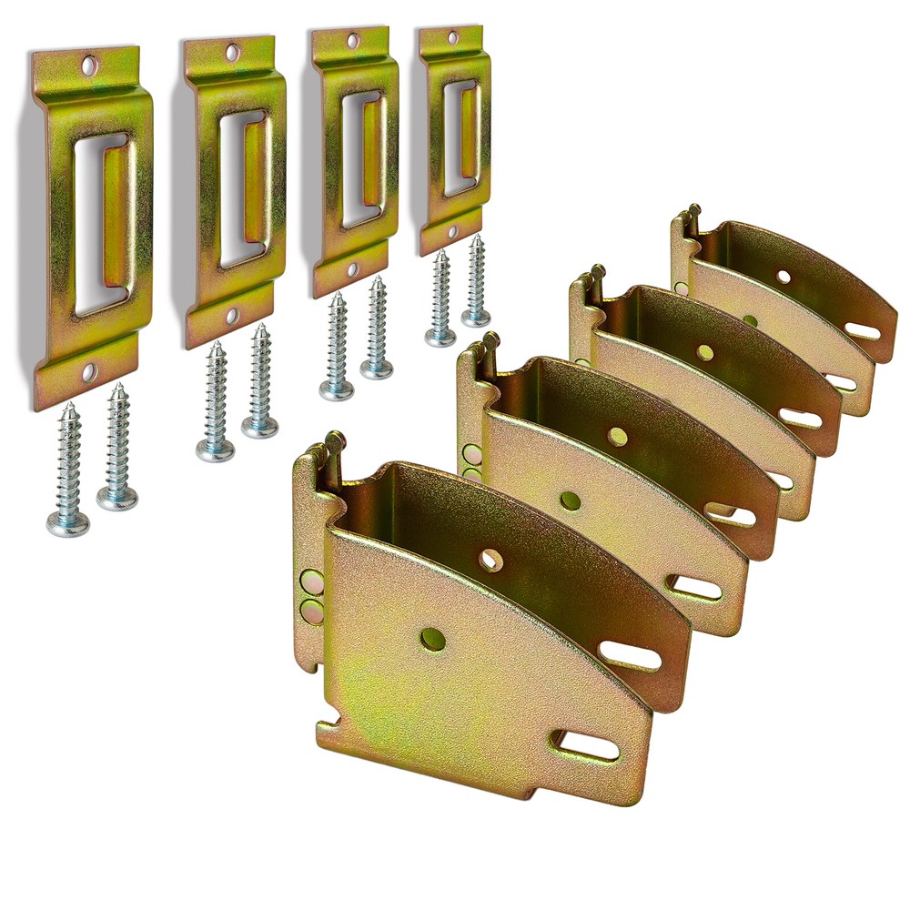 E-Track Wood Beam End Sockets & Single Slots Custom Storage E Track Accessories