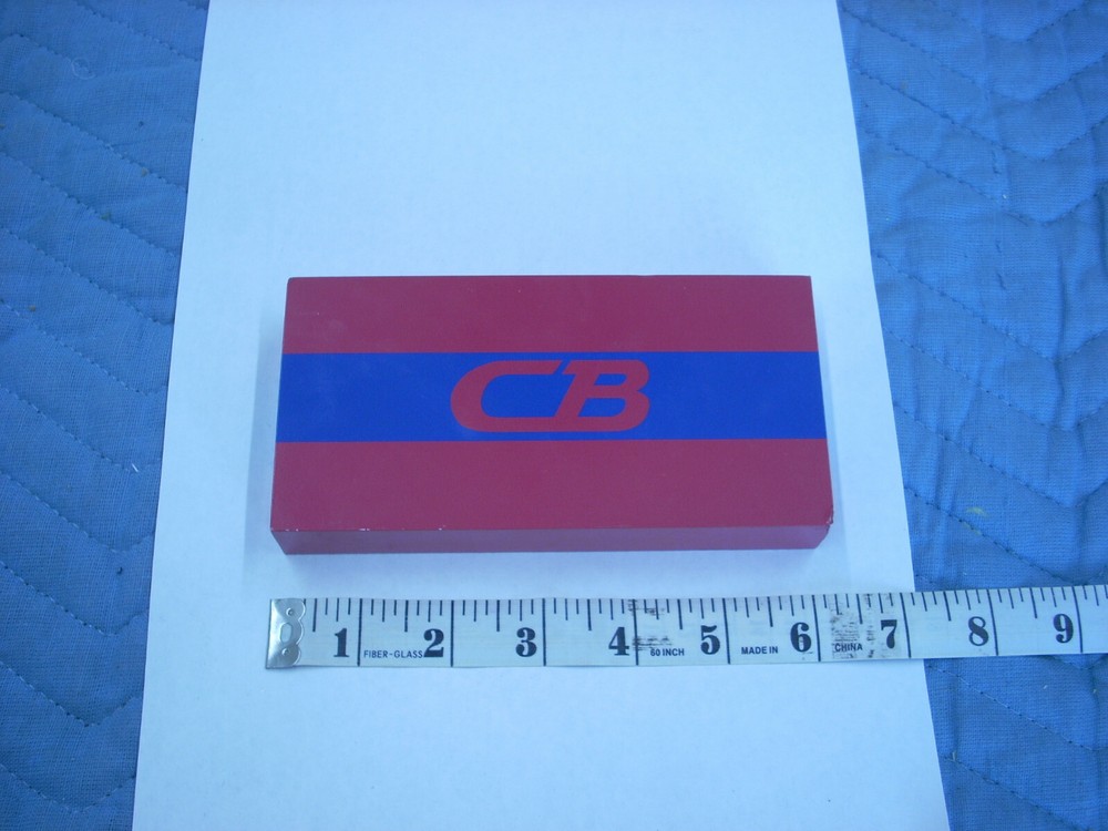 CB EYEGLASS RETAIL ADVERTISING PLACARD (BLUE & RED)