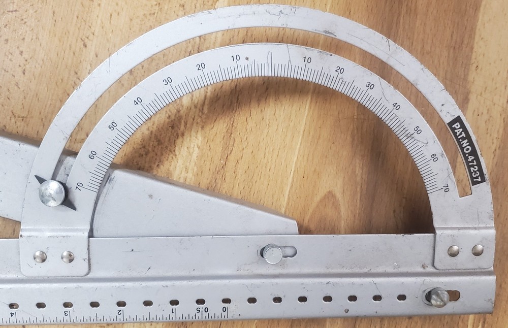 Tool Shop Metal 12" Protractor