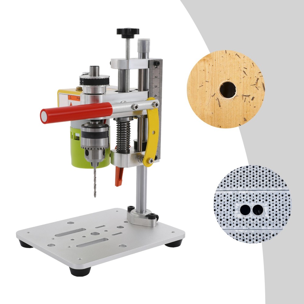 Portable Drill Press Mini Electric Drill Press Bench Benchtop Drill Press 120W