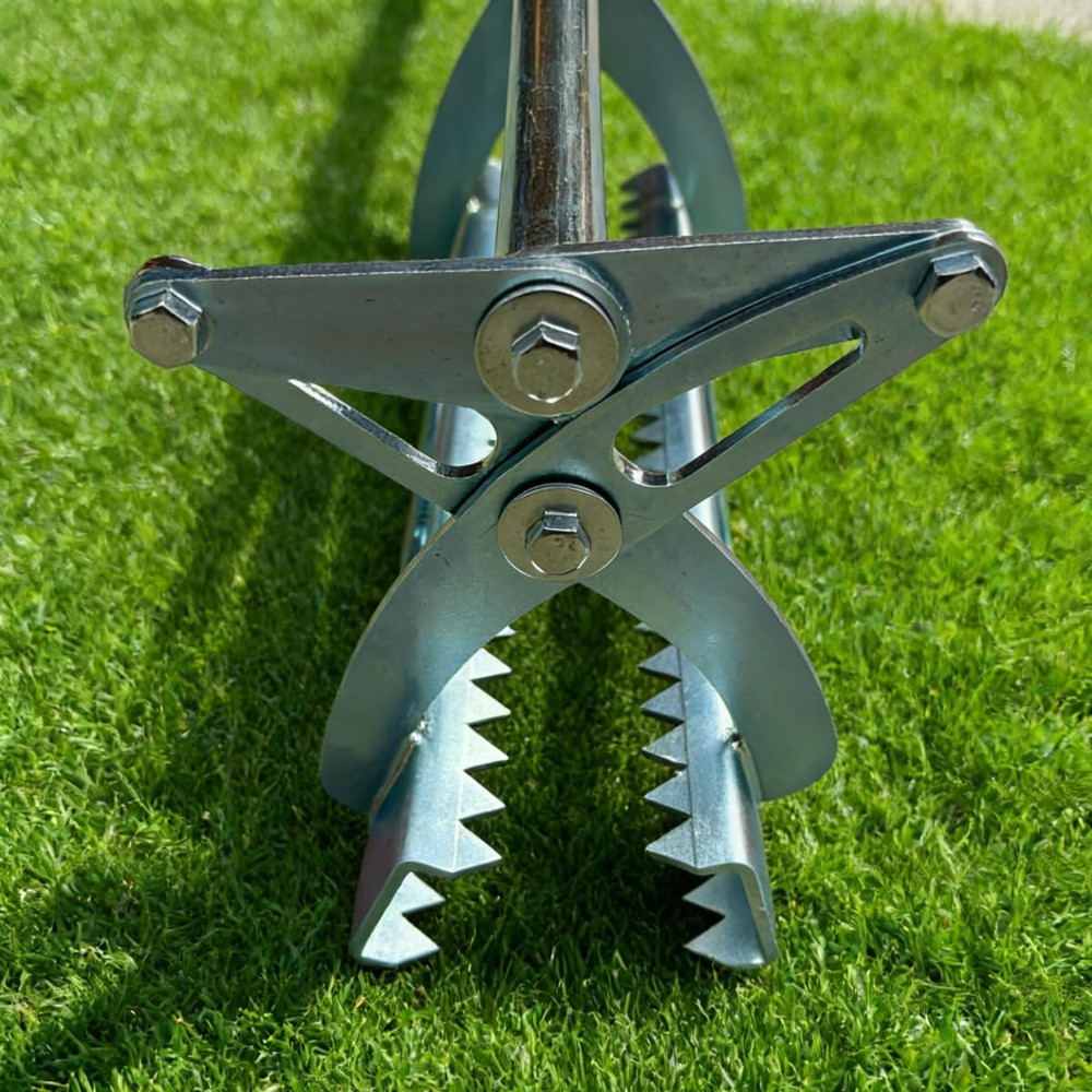 Artificial Grass Installation Tool Turf Gripper | Galvanized Steel Turf Installa