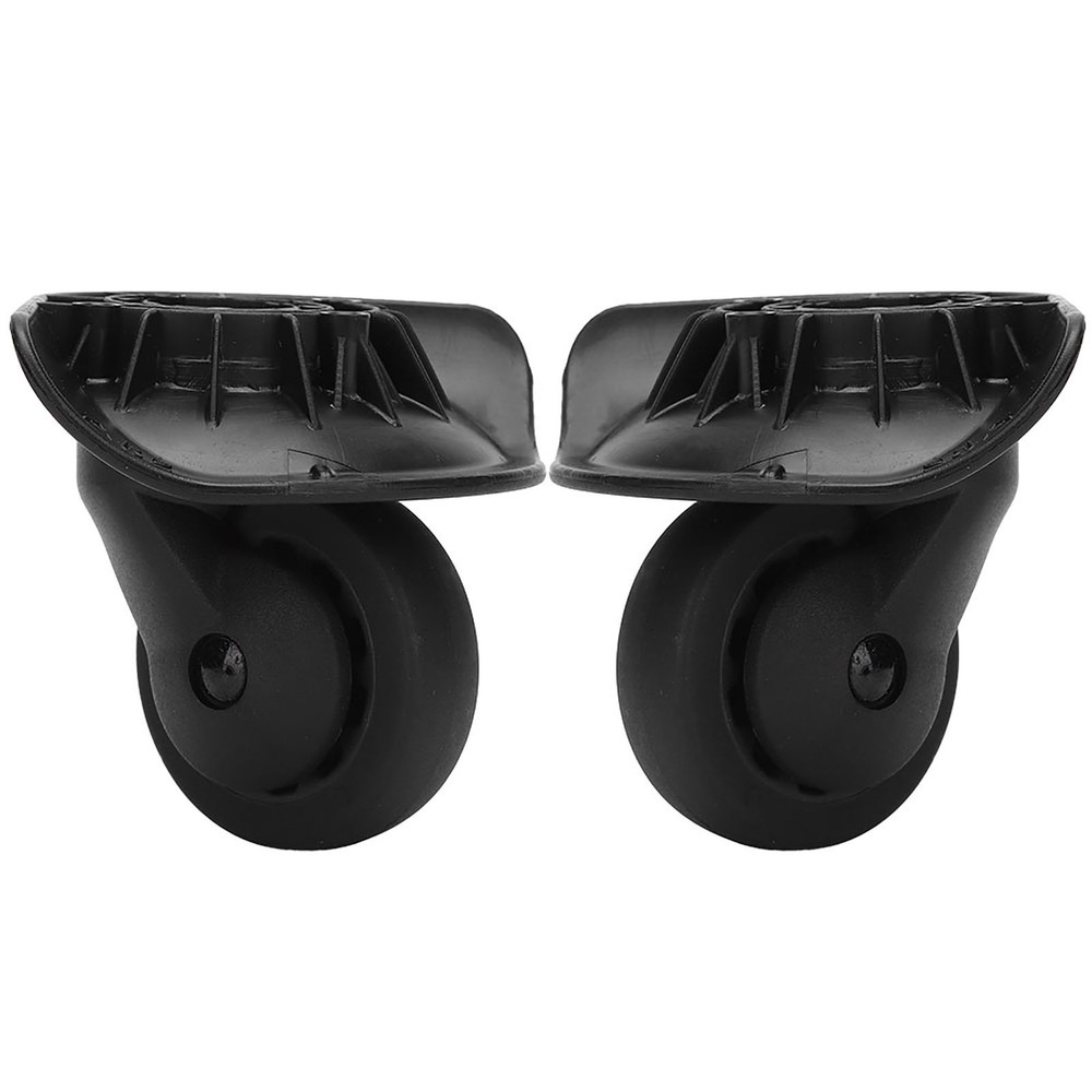 2 Pcs A52 Single Row Wheel Suitcase Luggage Replacement Universal FA