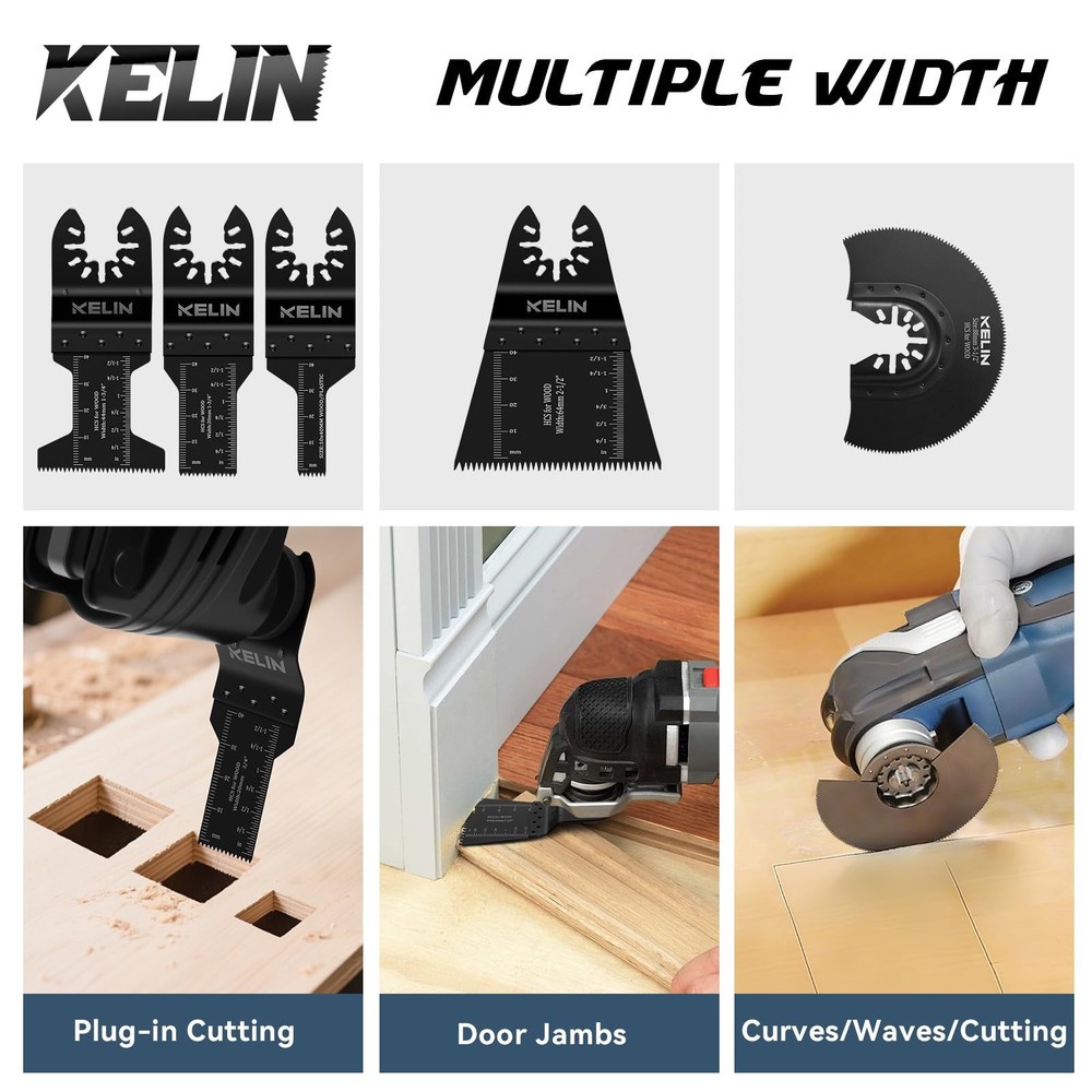 136 PCS Multitool Blade Kits Cutting and Sandpaper Oscillating Tool...