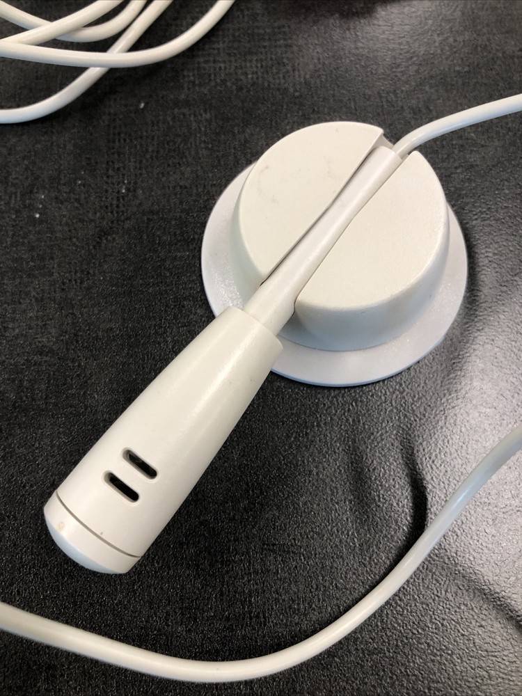 Vintage Computer Desktop Microphone - 3.5 mm Audio Jack - Not Tested