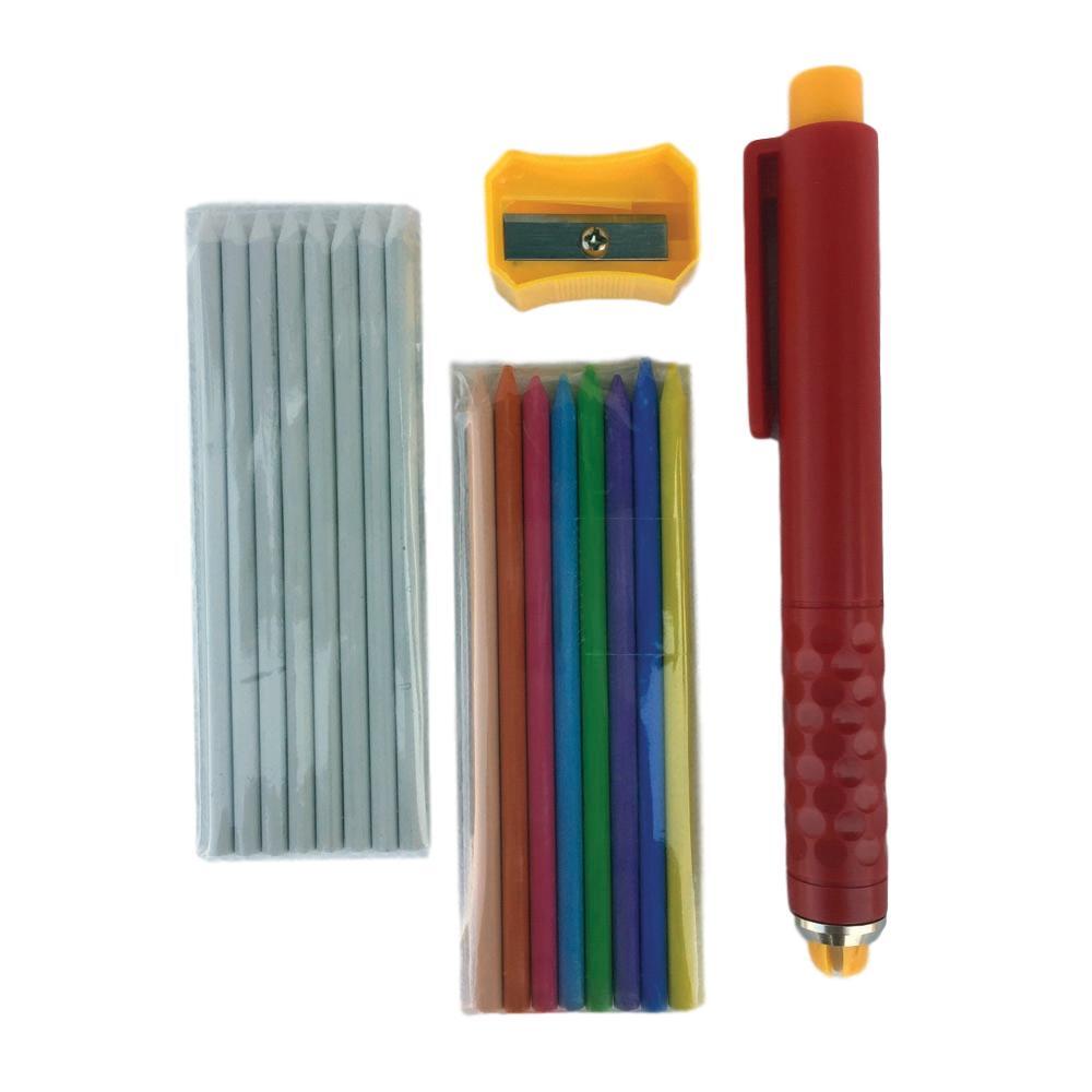 Chalk Pencil Cartridge Set for Crafts, Sewing & Pattern Work - White - Color