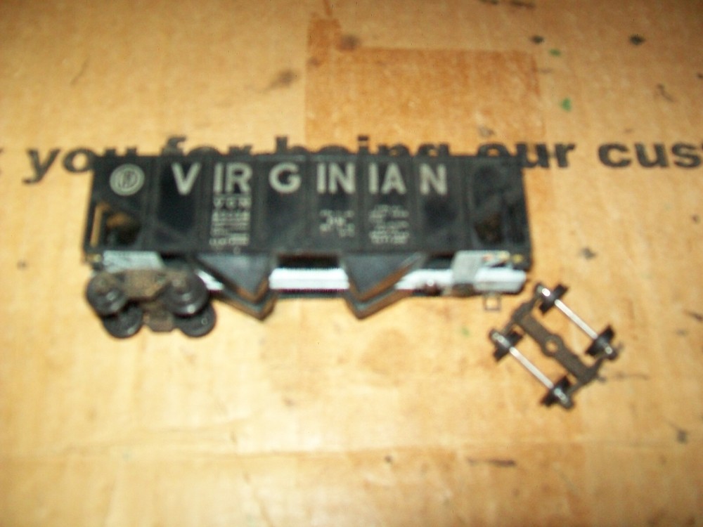 Vintage Virginian Black Coal Car 23334
