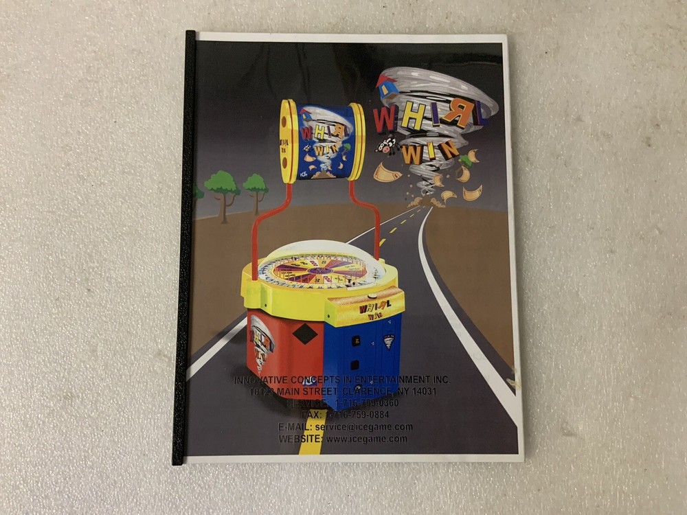 Whirl Win Service Manual Ice Games
