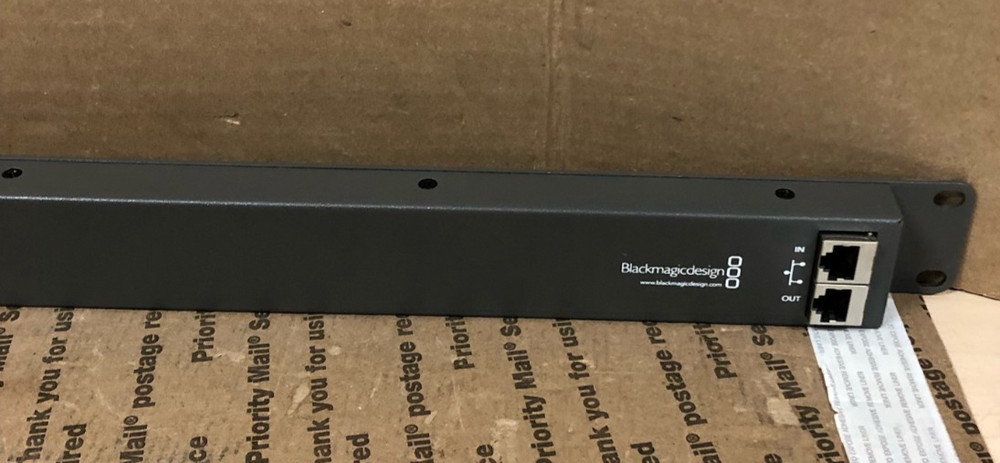 Blackmagic Design Videohub Smart Control W/AC-ADAPTER (TESTED)