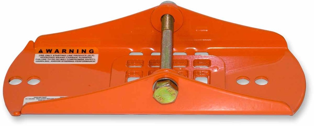 Starting Line Ski Mounting Saddle Bracket for Std Use-Orange for 2014 Arctic