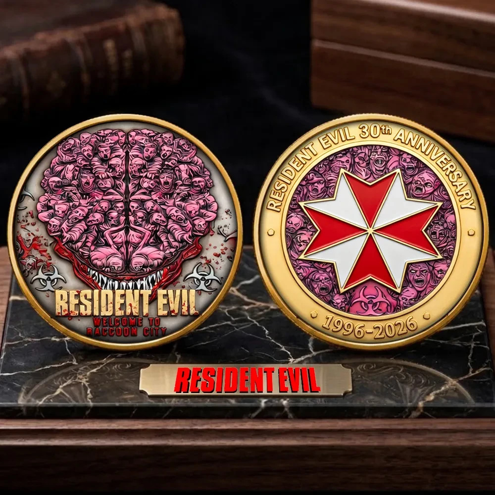 Resident Evil 30th Anniversary Commemorative Coin