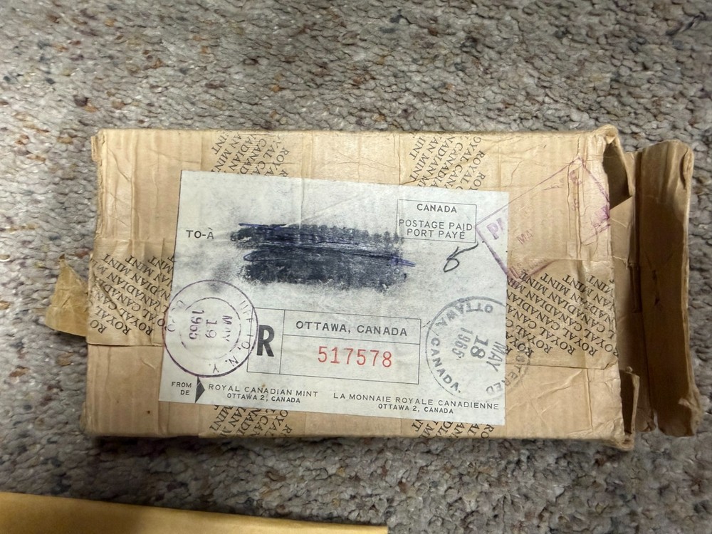 5 Canada 1965 Proof Sets - Original Box and Packaging from Ottawa