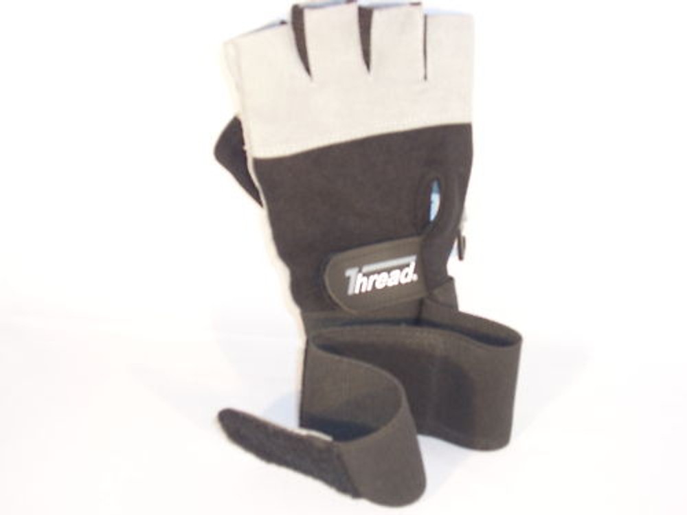 WEIGHTLIFTING WORKOUT GLOVES, THREAD(R) BRAND