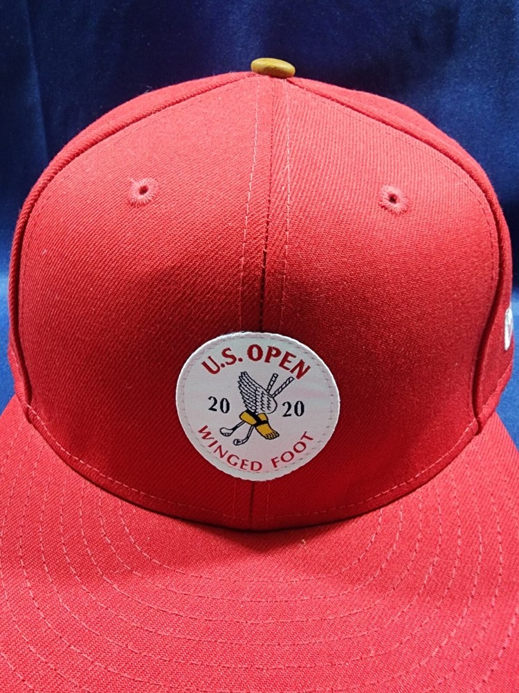 US Open 2020 Winged Foot New Era Hat Red Strapback Cap