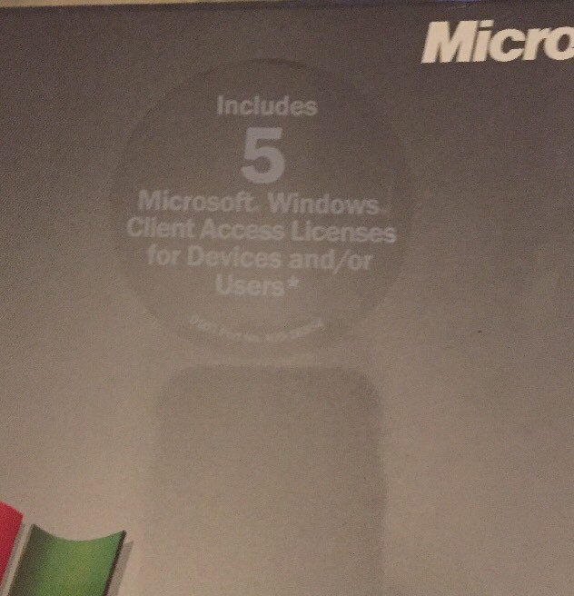Microsoft Windows Server 2003 Standard X64 Edition 5 CAL New!